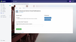 advanced admin email notifications screenshots images 3