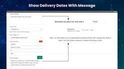 order delivery date with rate screenshots images 4