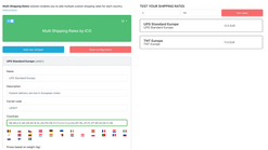 multi shipping rates screenshots images 1