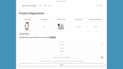 product registration 1 screenshots images 2