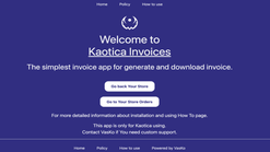 kaotica invoices screenshots images 1