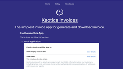 kaotica invoices screenshots images 3