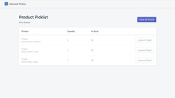 ultimate picklist screenshots images 2