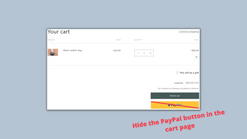 hide paypal express button by fuznet screenshots images 3