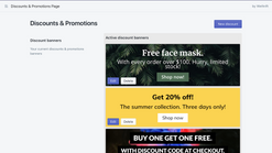 discounts promotions page screenshots images 1
