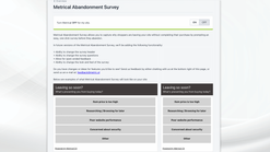 metrical abandonment survey screenshots images 1