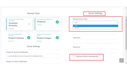 arcs data export backup screenshots images 2