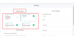 arcs data export backup screenshots images 1