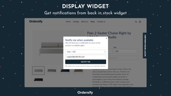 ordersify product alerts screenshots images 1
