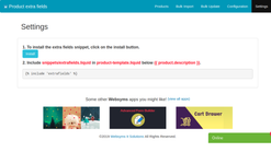 product extra fields screenshots images 4