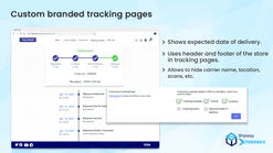shipway tracking notification and order reviews screenshots images 2