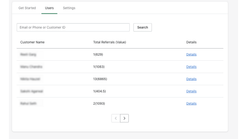 simple referral system screenshots images 1