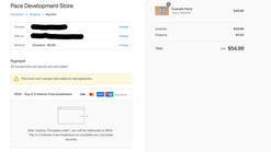 pay with pace screenshots images 1
