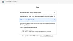 automatic order capture screenshots images 3