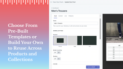 size charts by clean canvas screenshots images 4