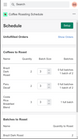 roasterly coffee schedule screenshots images 4