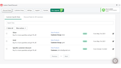 custom tiered discount screenshots images 1
