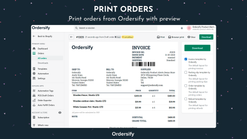 ordersify order printer screenshots images 2
