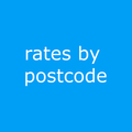 Rates By Postcode app overview, reviews and download
