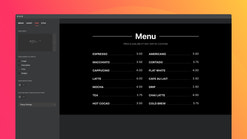 elfsight restaurant menu screenshots images 3