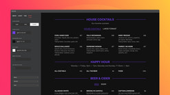 elfsight restaurant menu screenshots images 5
