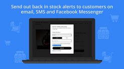 customer back in stock alert user notification app screenshots images 1